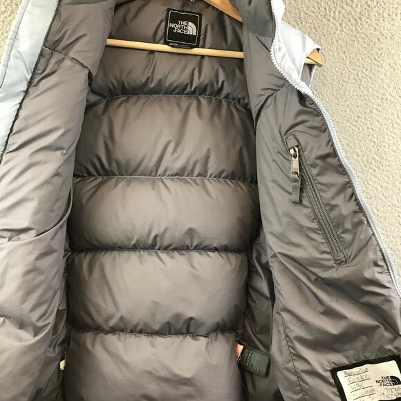 The North Face Puffer Vest Girl L 700 Fill Goose Down Full Zip Outdoor - Picture 6 of 12